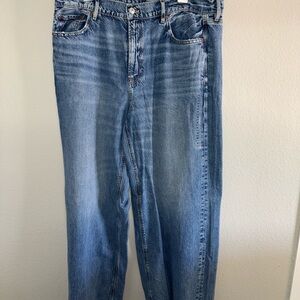 A&E Dreamy Drape High Rise Baggy Wide Leg